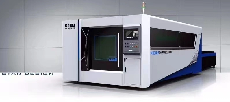 Maschine zum Laserschneiden mit Glasfaseraustausch 380V/50HZ für Stahlplatten 2