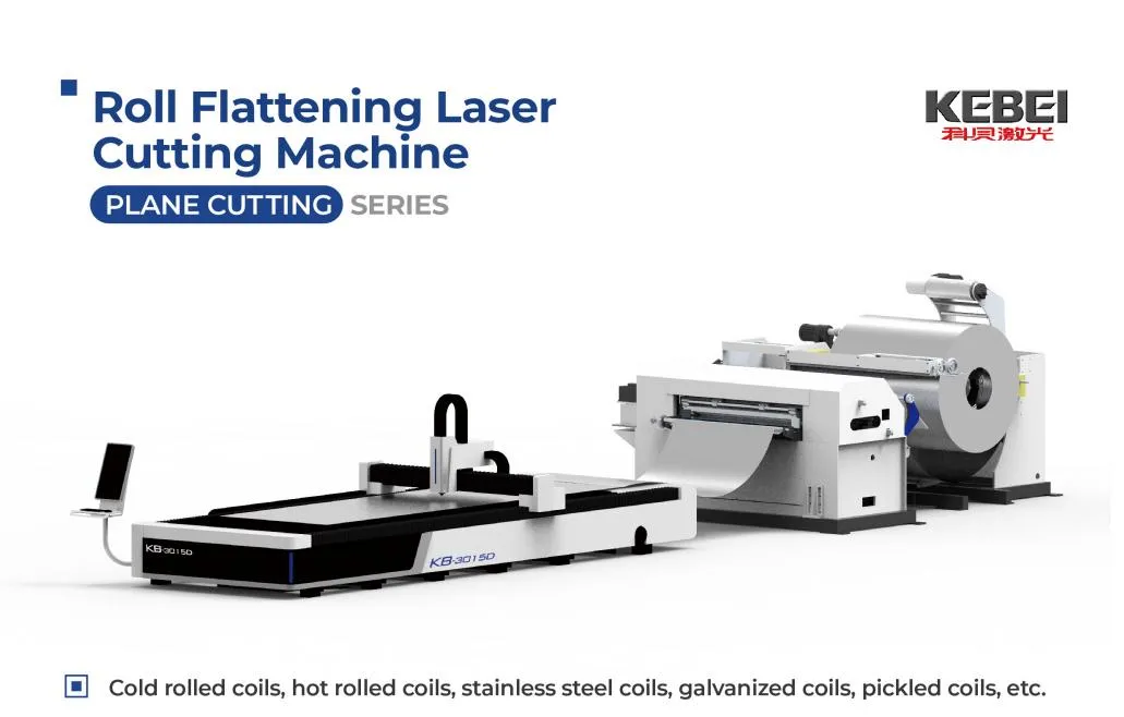 Anpassungsfähige Kaltgewalzte Spulen Flachmachmaschine zum Laserschneiden 1