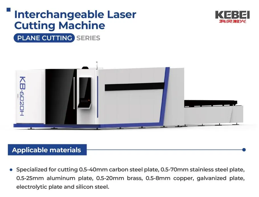 4000mm*2000mm Schneidfläche Tafelwechsellaserschneider mit BOCHU-Steuerungssystem 1